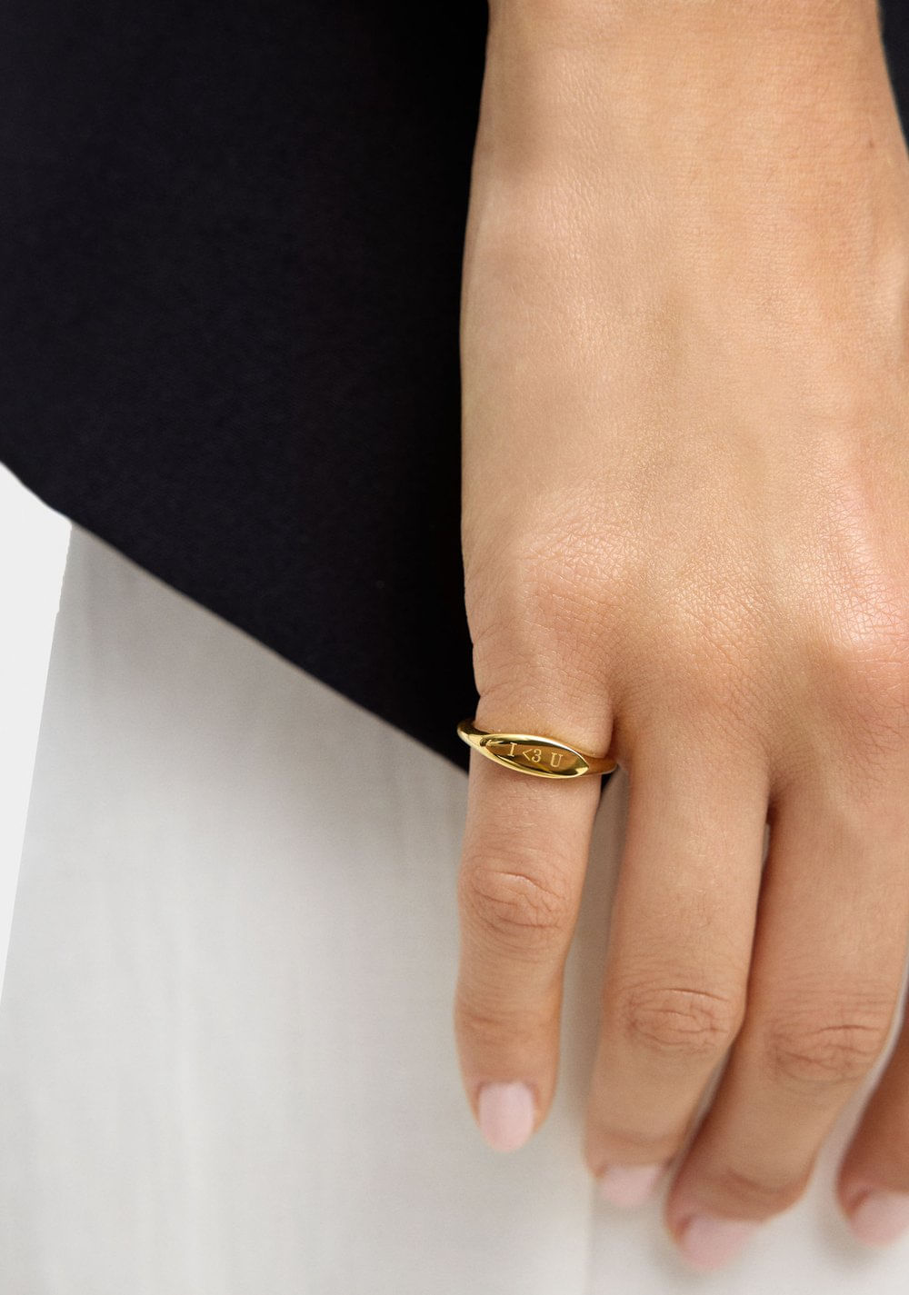 Anillo Sello para Meñique I Love You Parfois 2