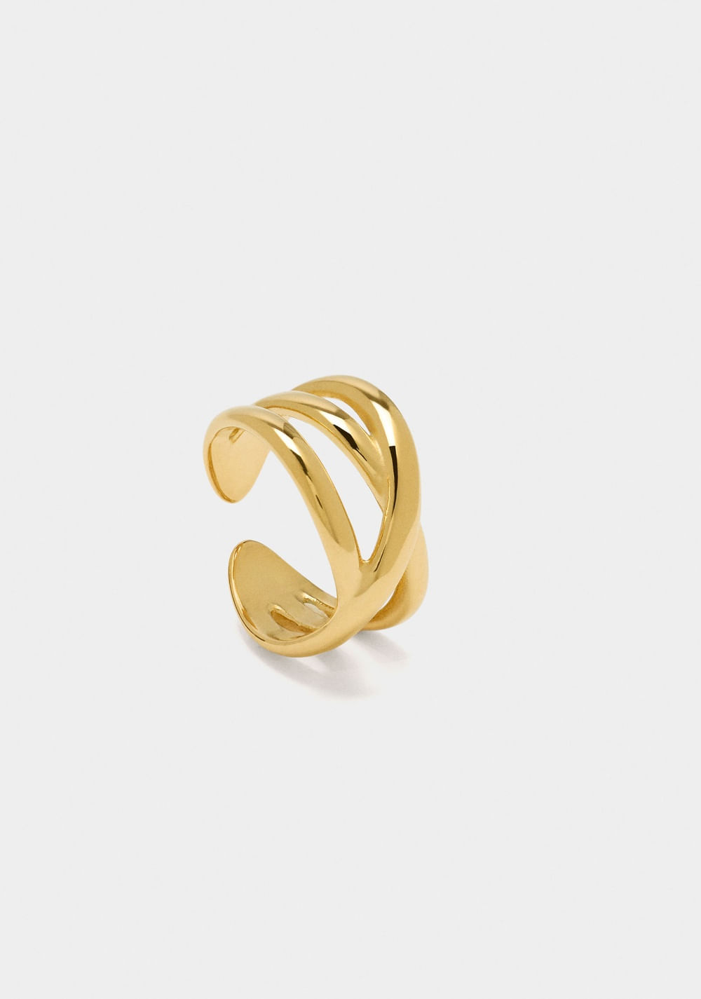 Anillo Triple Cruzado Parfois 3