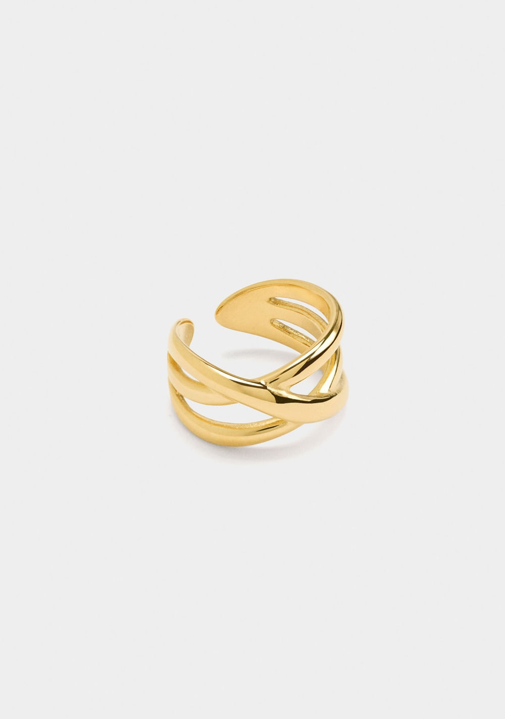 Anillo Triple Cruzado Parfois 4