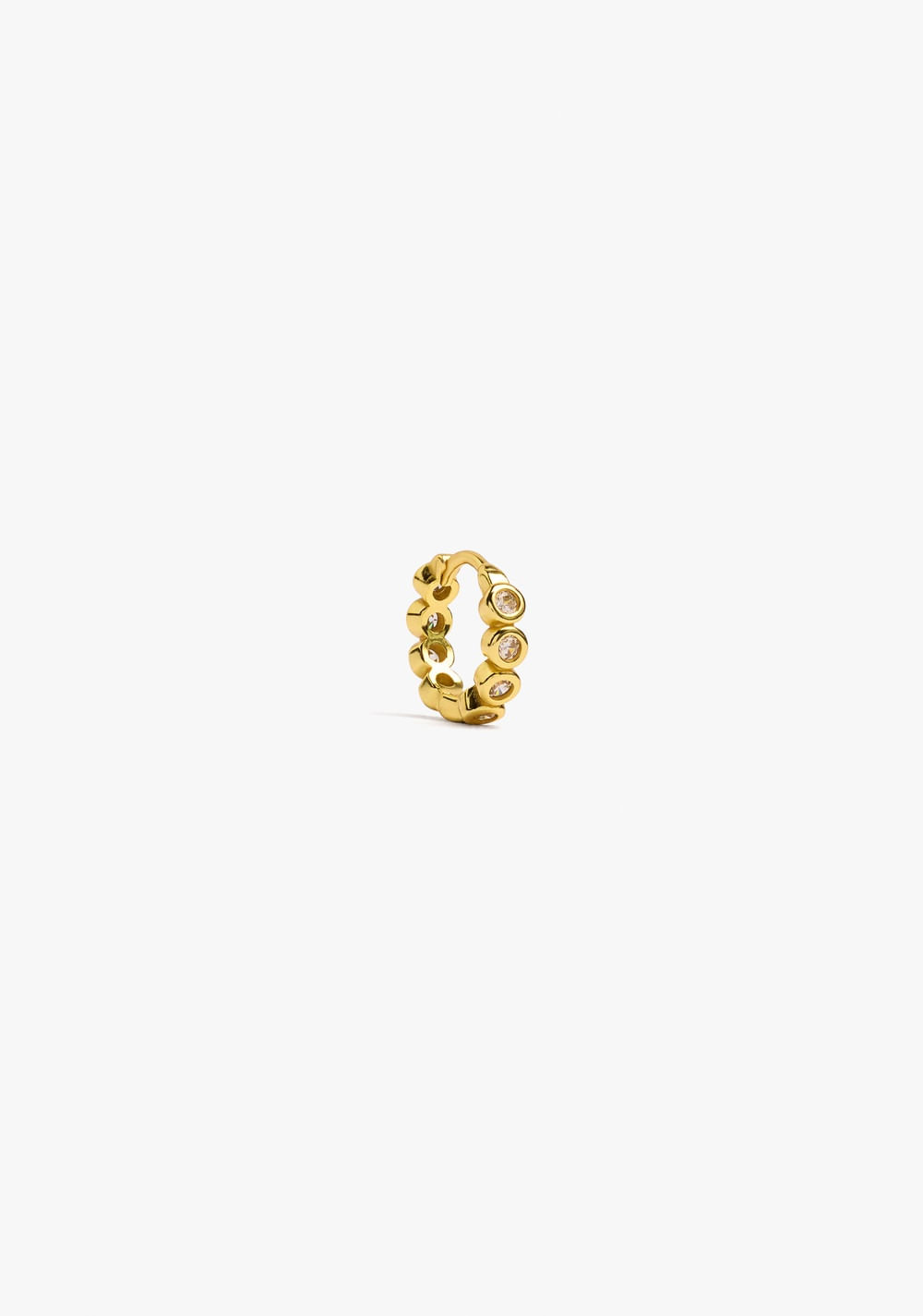 Zarcillos Individual con Zircónia Baño de Oro 18k Parfois Imagen Principal