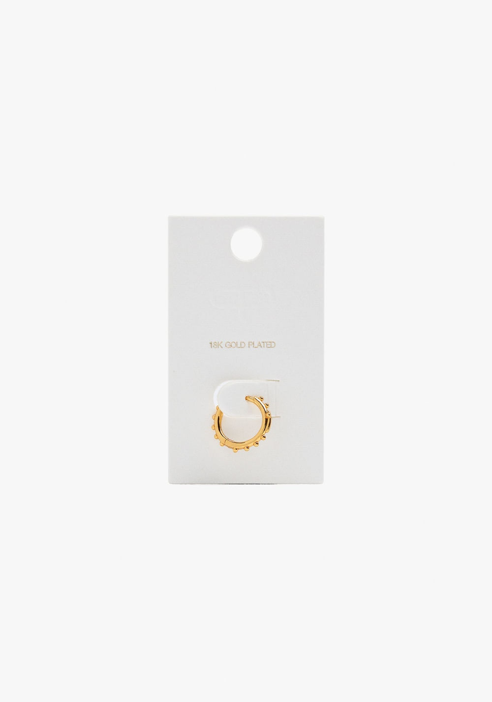 Aro Individual Esferas Baño de Oro 18k Parfois 3