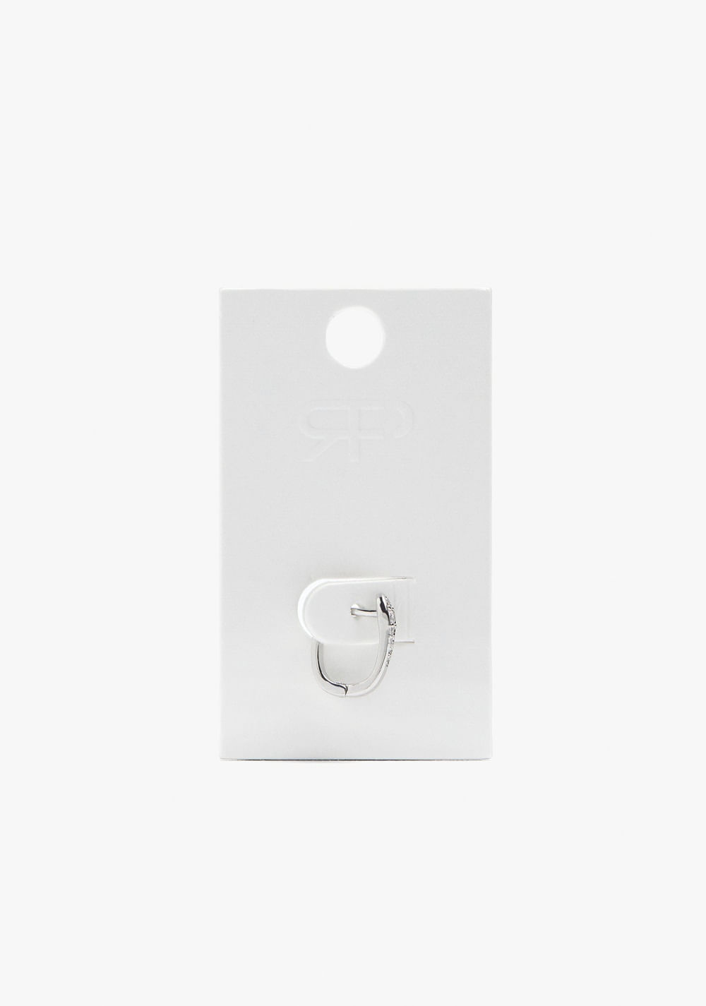 Aro Individual Serpiente con Circonitas Baño de Plata Parfois 3