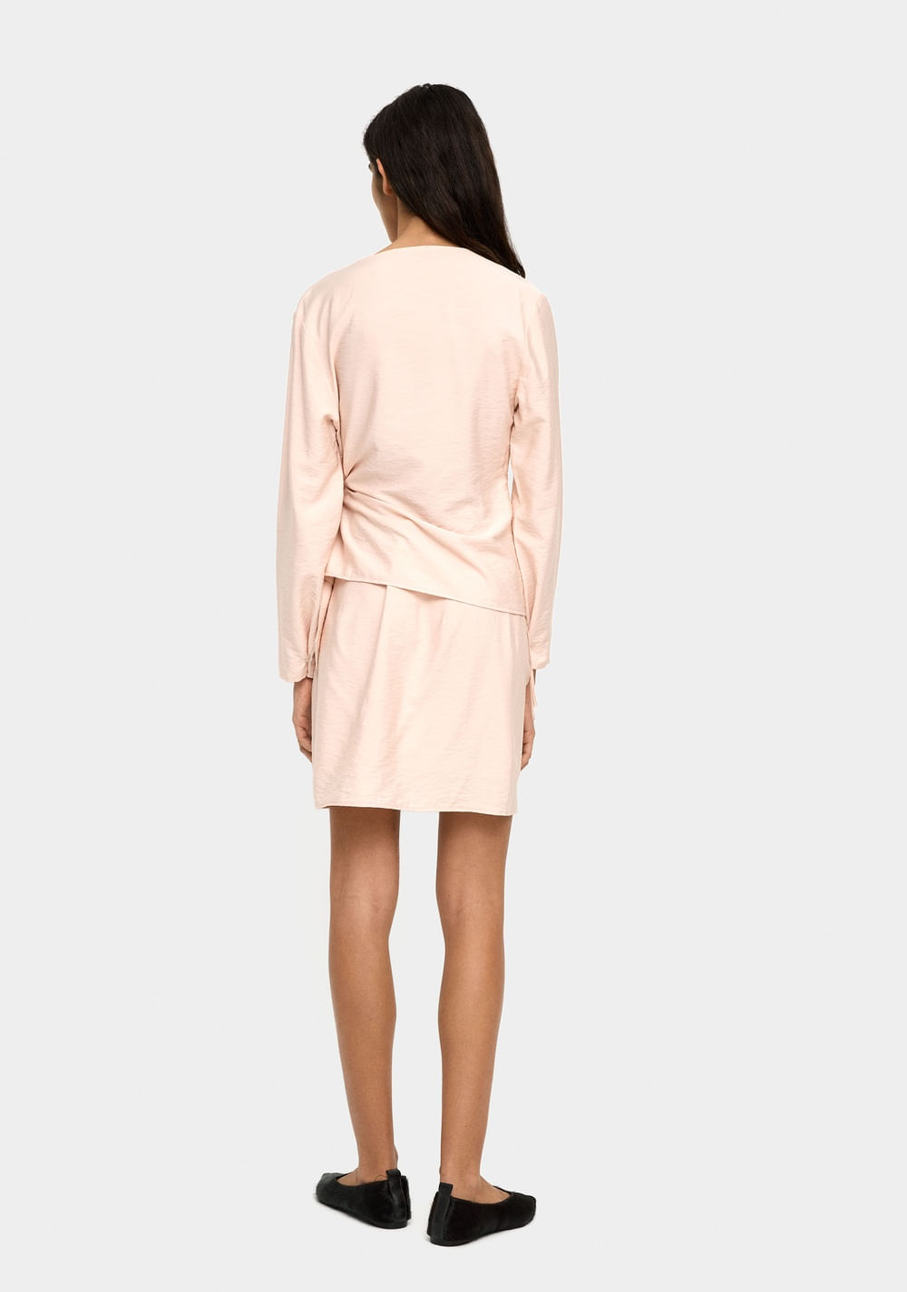 Blusa con Cruce y Detalle Metálico Parfois 2