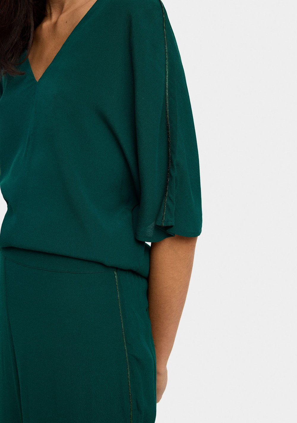 Blusa Larga Detalle Brillante Parfois 4