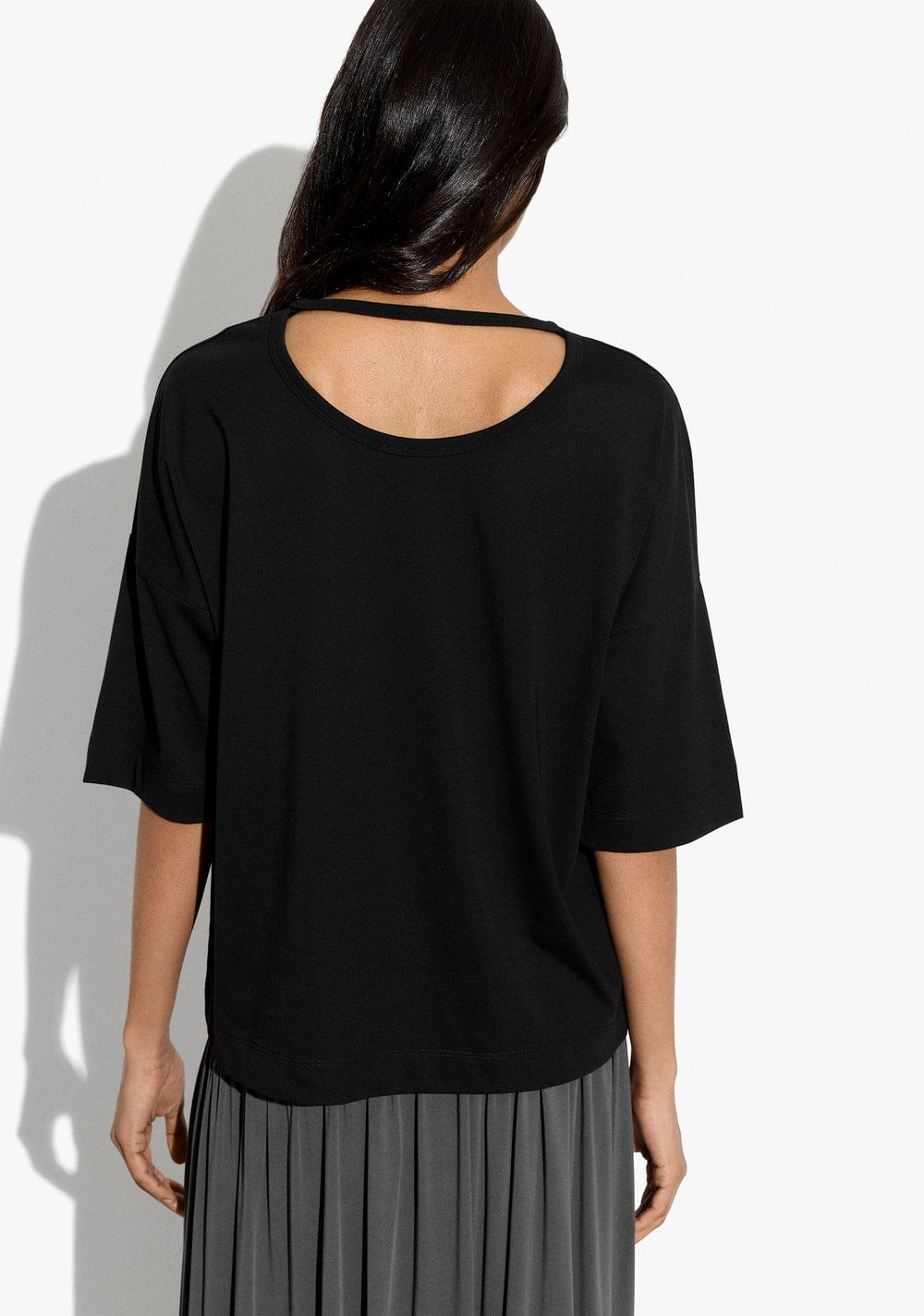Blusa Lisa Manga Corta Parfois 4