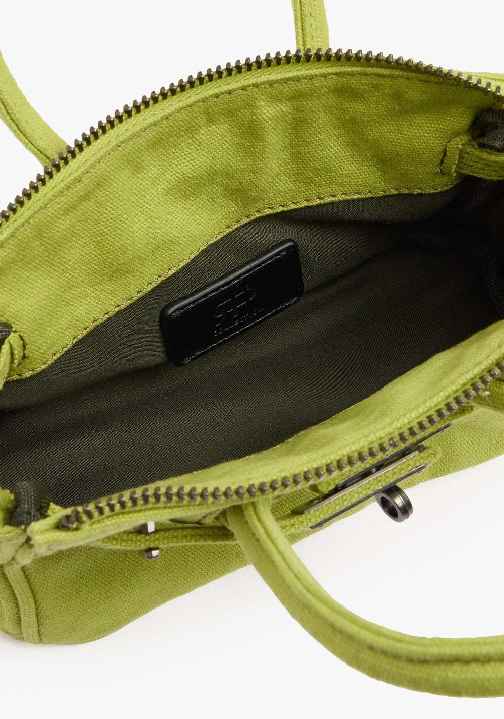Cartera Bandolera Canvas con Colgante Parfois 5