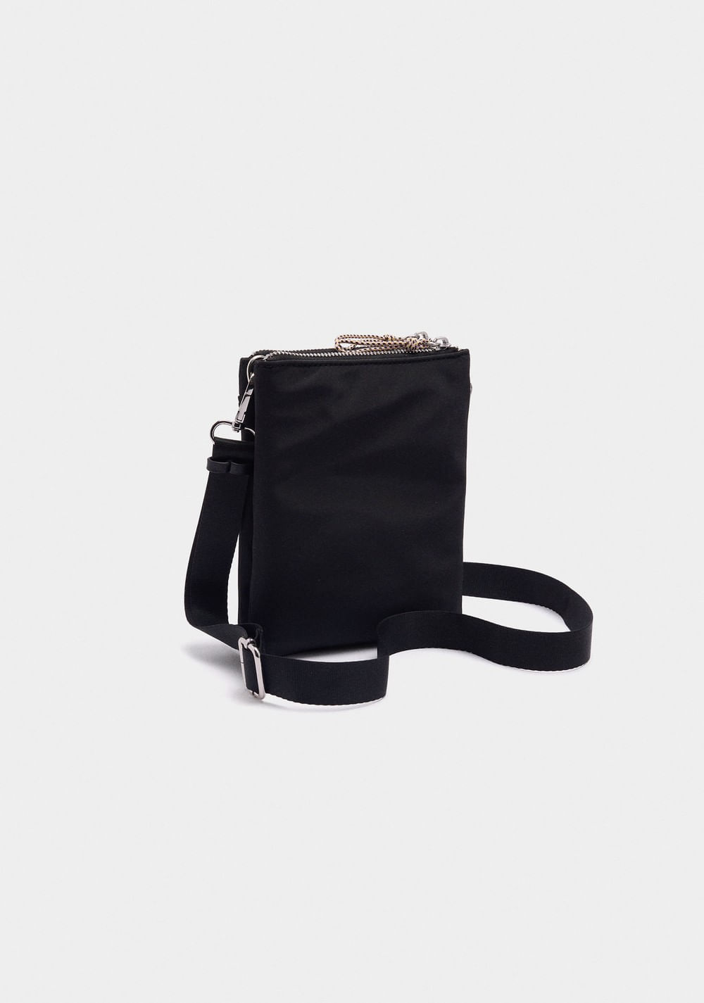 Cartera Bandolera Doble de Nylon Parfois 3