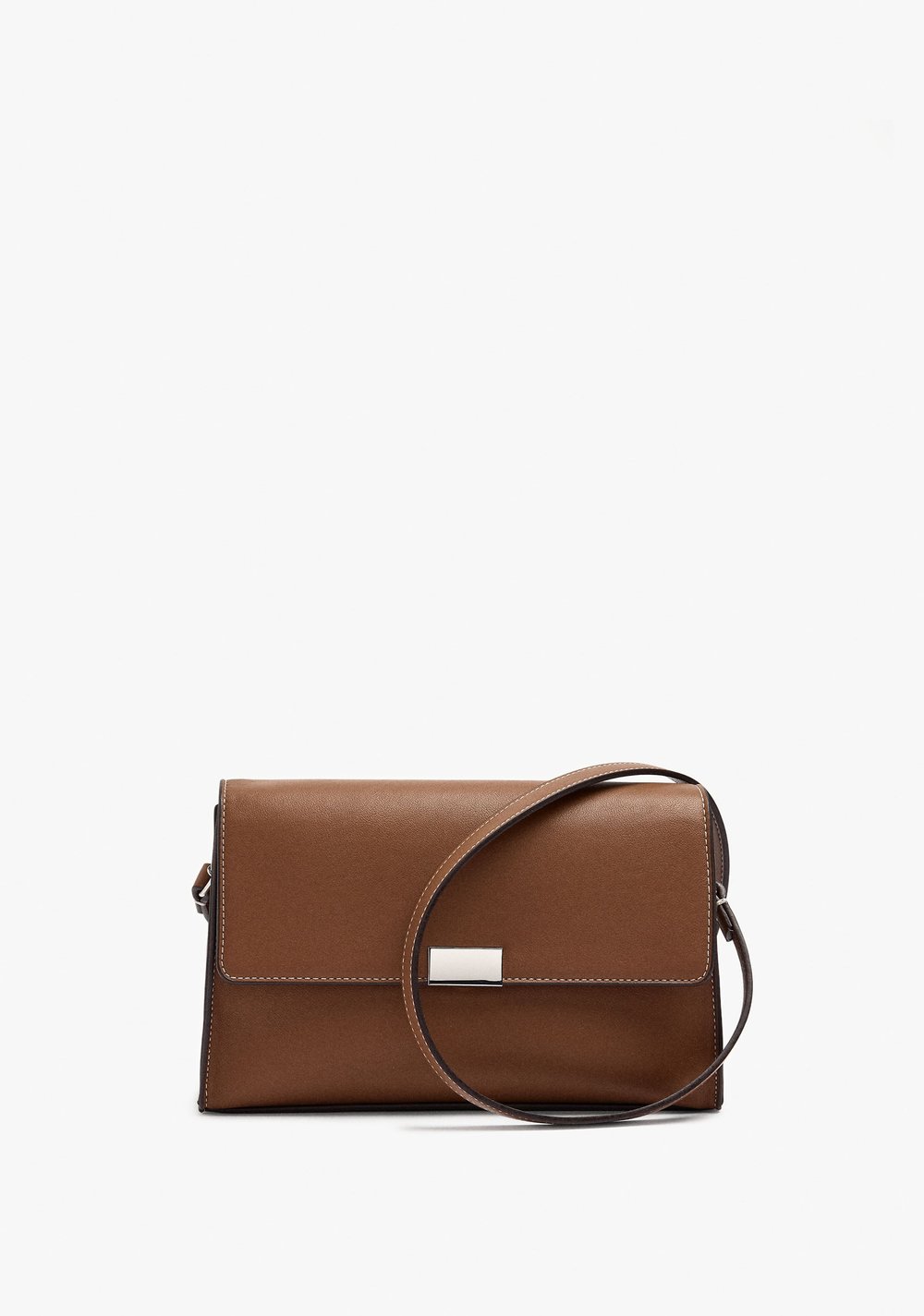 Cartera Bandolera Lisa con Solapa Parfois