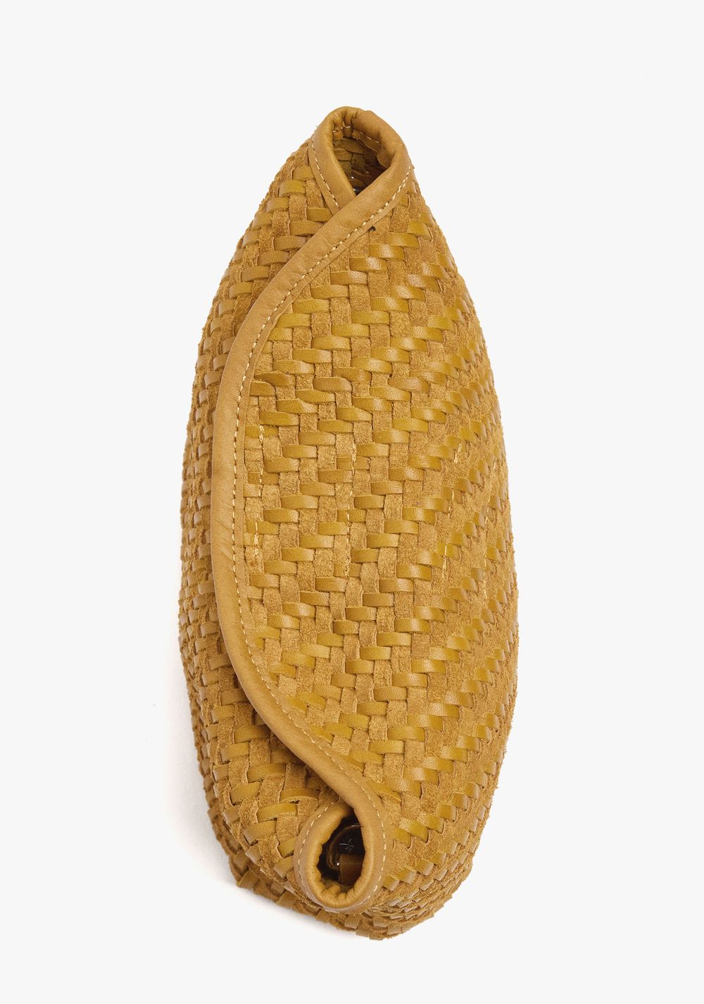 Cartera Bandolera de Piel Trenzada Parfois 3