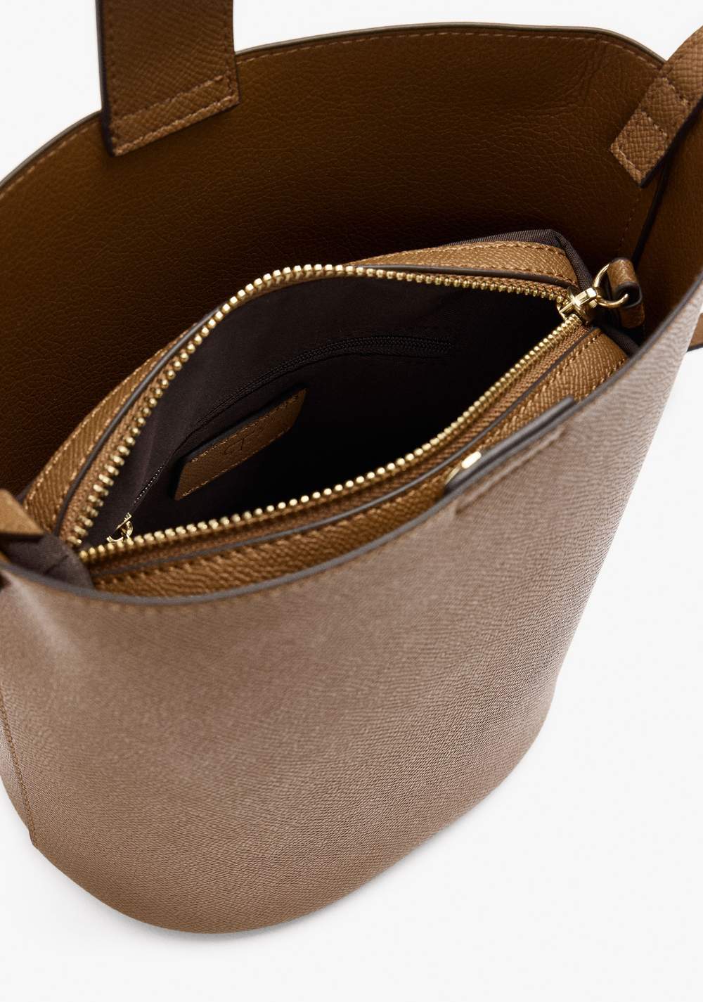 Cartera Bandolera con Textura y Bolso Removible Parfois 6