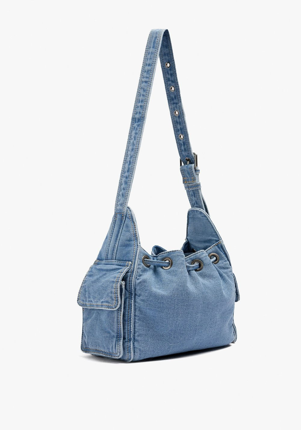 Cartera de Mano Denim Parfois 4