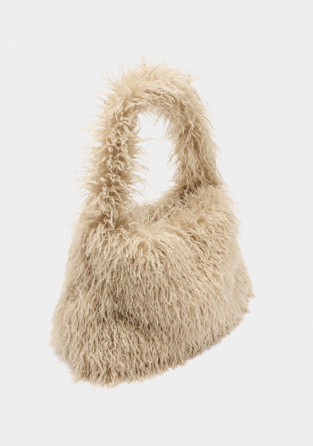 Cartera de Mano Efecto Pelo Parfois 4