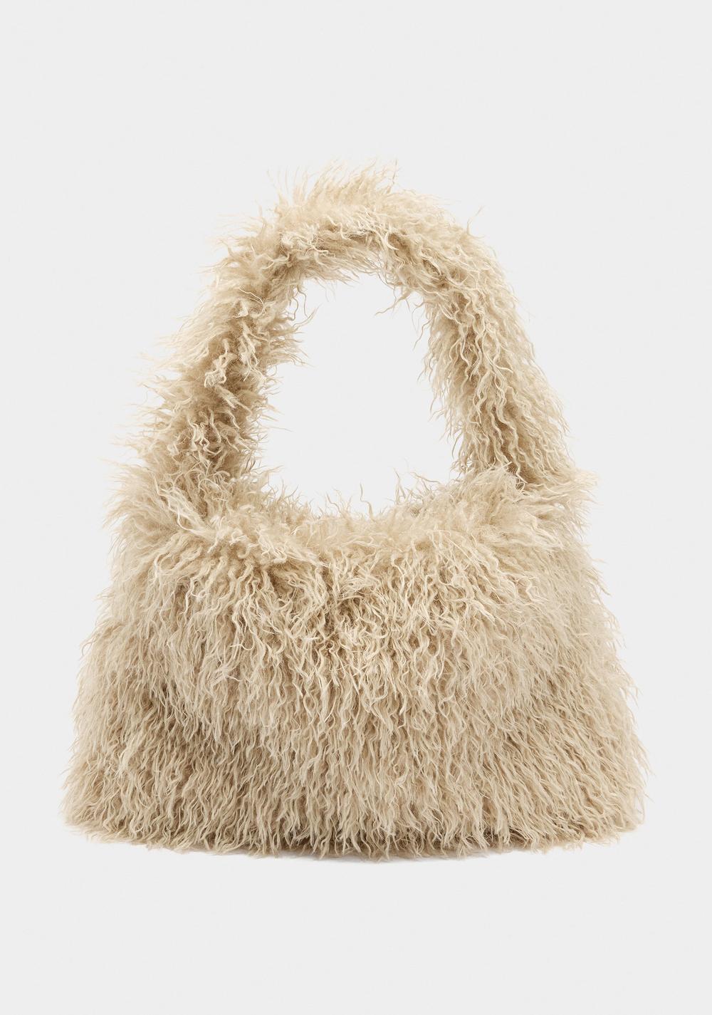Cartera de Mano Efecto Pelo Parfois Imagen Principal