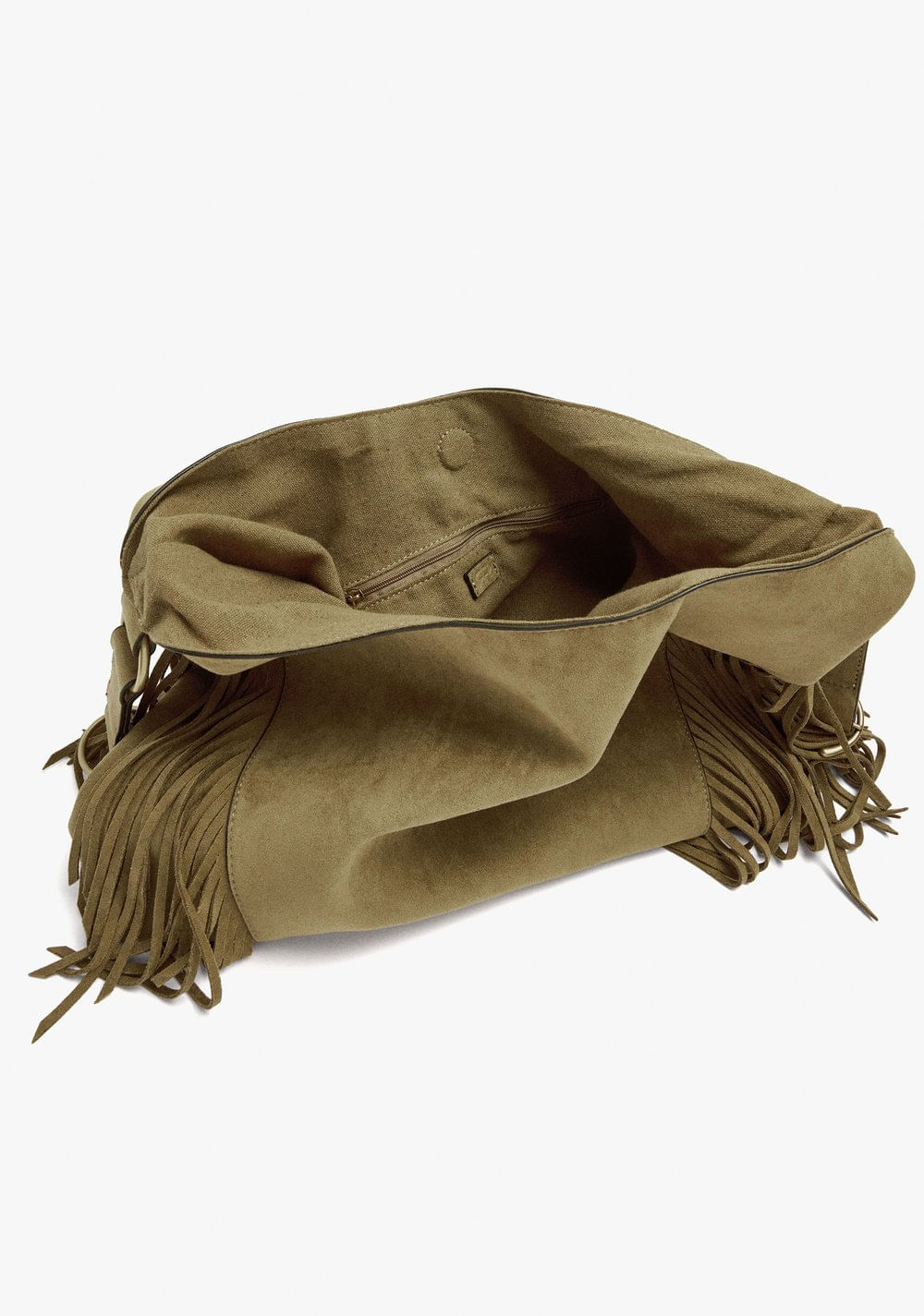 Cartera de Mano Efecto Piel con Flecos Largos Parfois 5