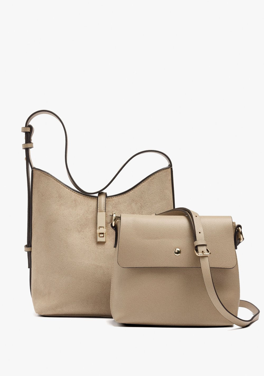 Cartera de Mano Efecto Piel Parfois 3