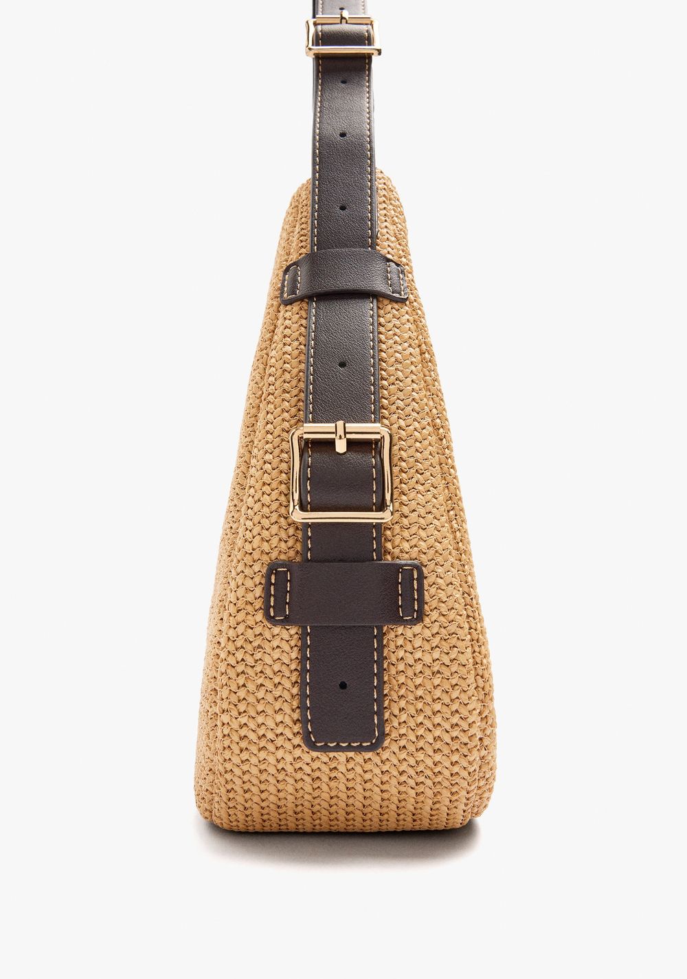 Cartera de Mano Efecto Rafia Parfois 3