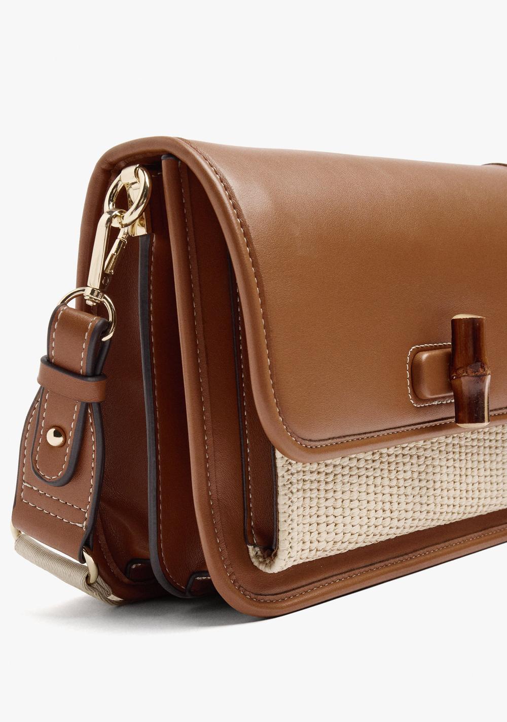 Cartera de Mano con Solapa y Bandolera Parfois 3