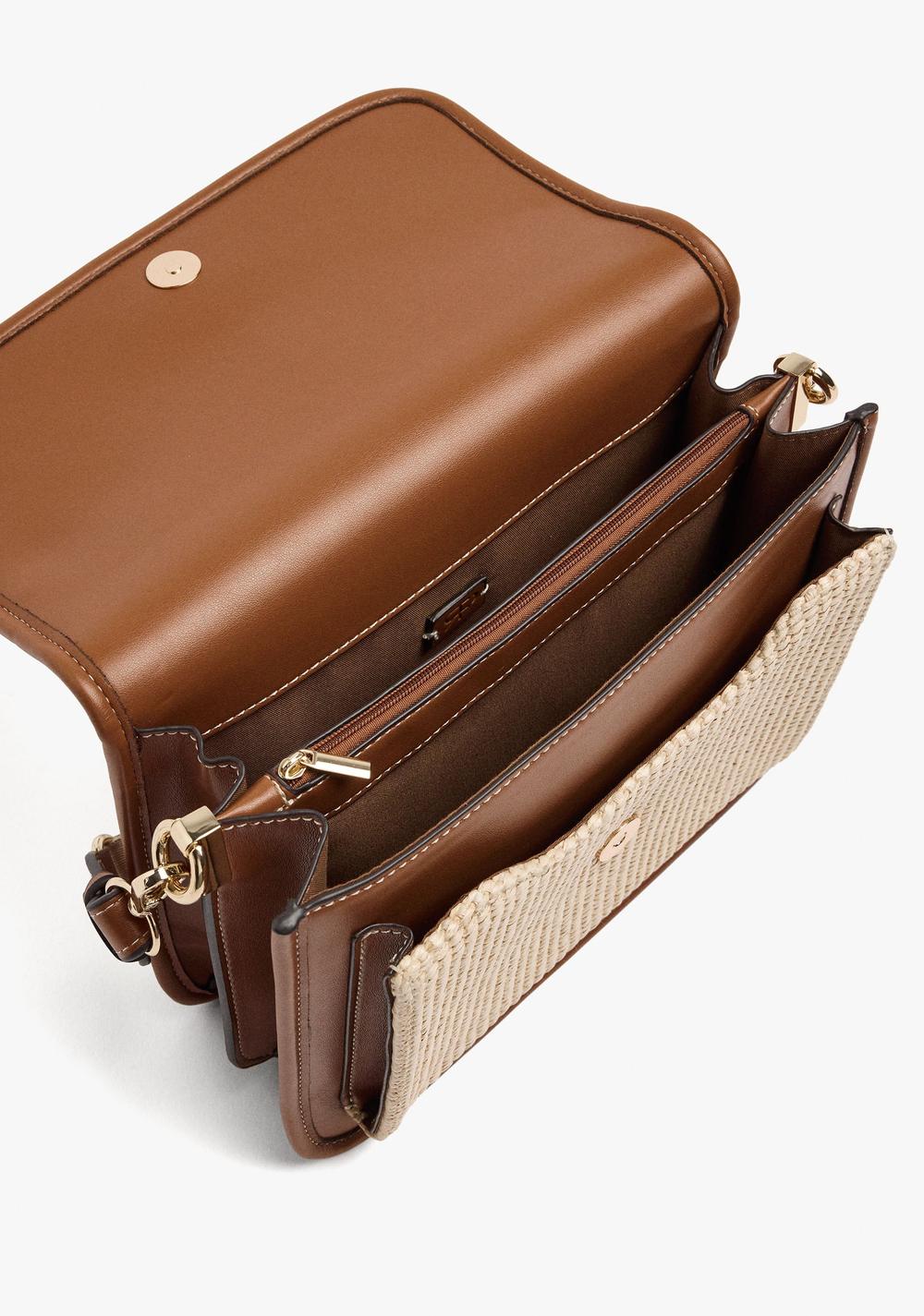 Cartera de Mano con Solapa y Bandolera Parfois 5