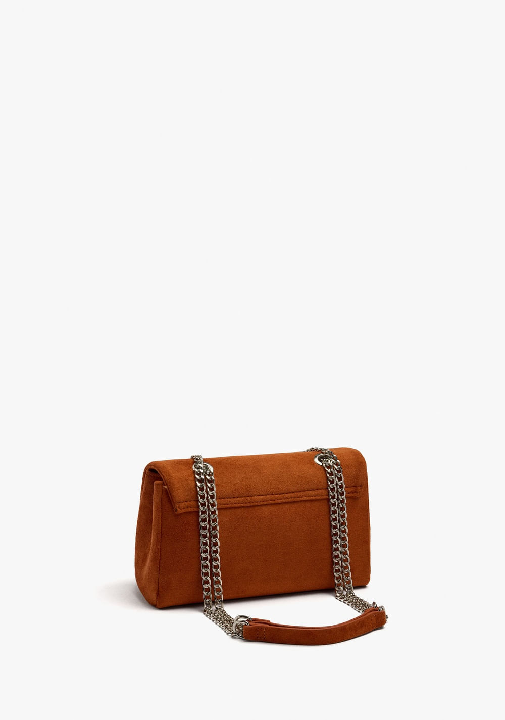 Cartera de Mano con Solapa y Flecos Largos Parfois 3