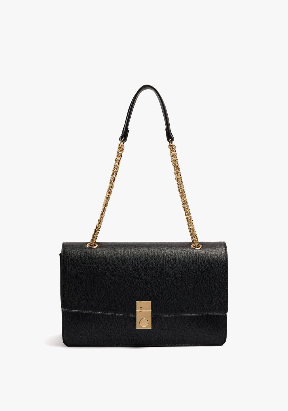 Cartera de Mano con Textura y Cadena Parfois