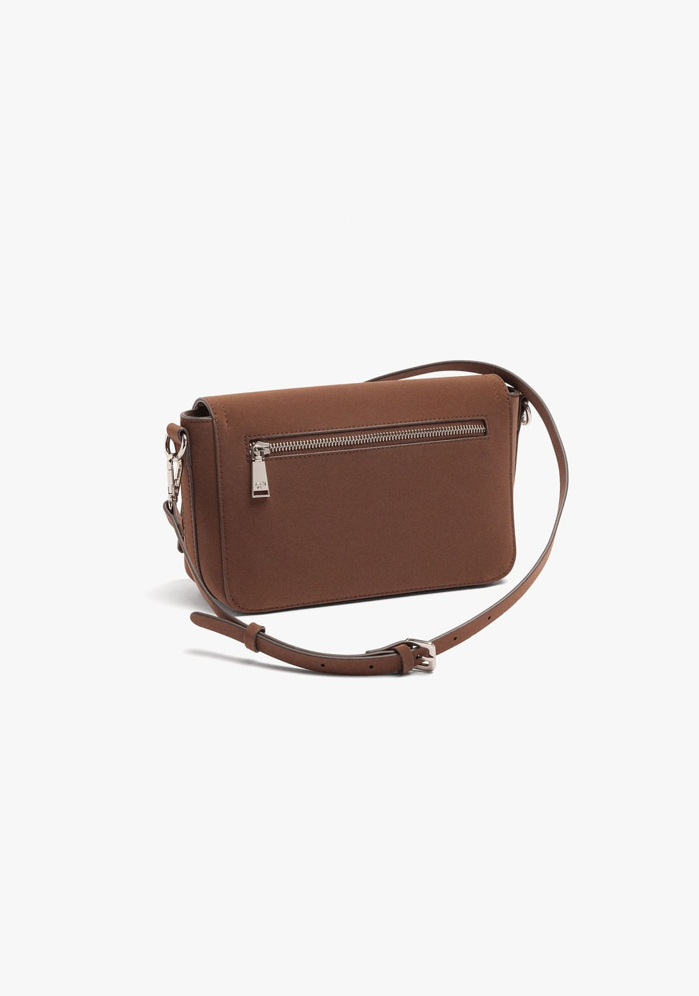 Cartera de Mano con Bandolera con Textura Suave Parfois 3