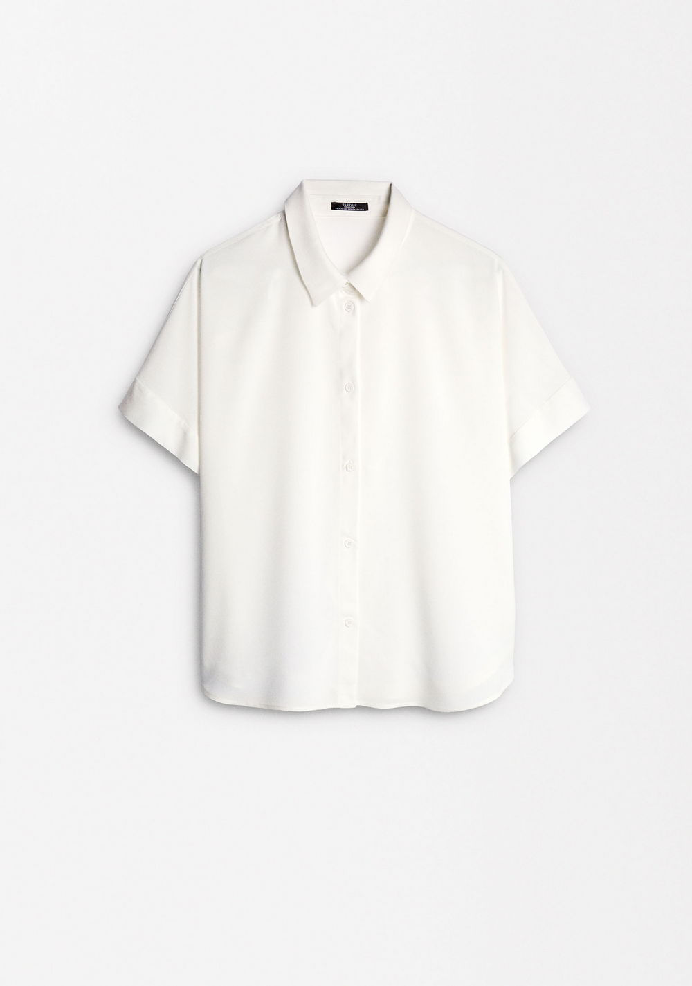 Camisa Manga Corta con Botones Parfois 7