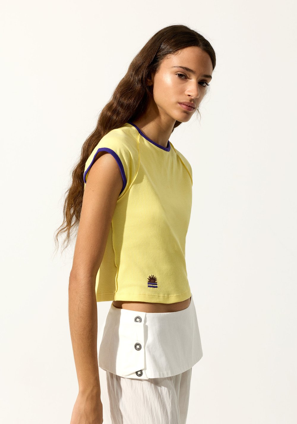 Camiseta de Algodón Parfois 2