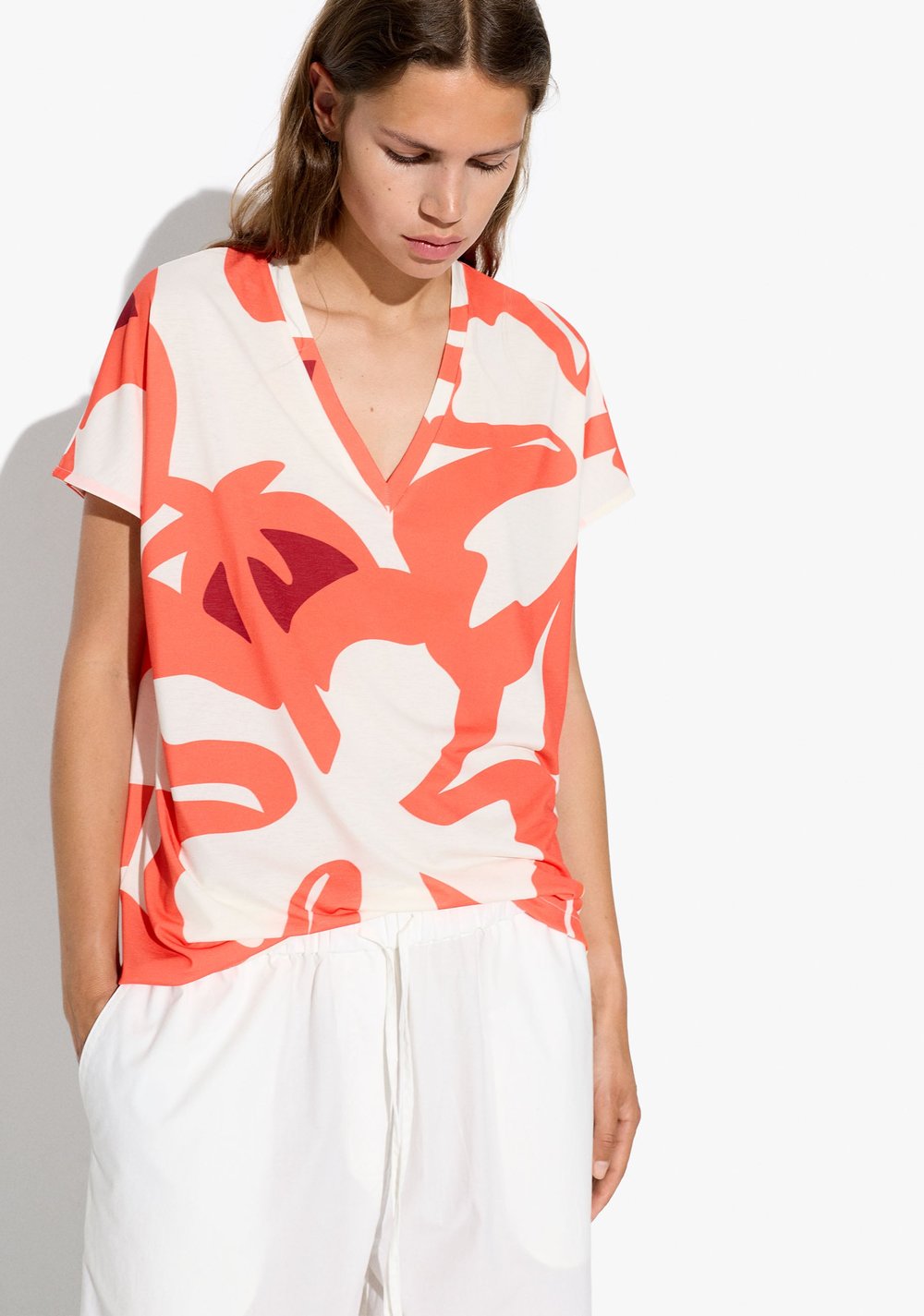 Camiseta Estampado Floral Parfois 2