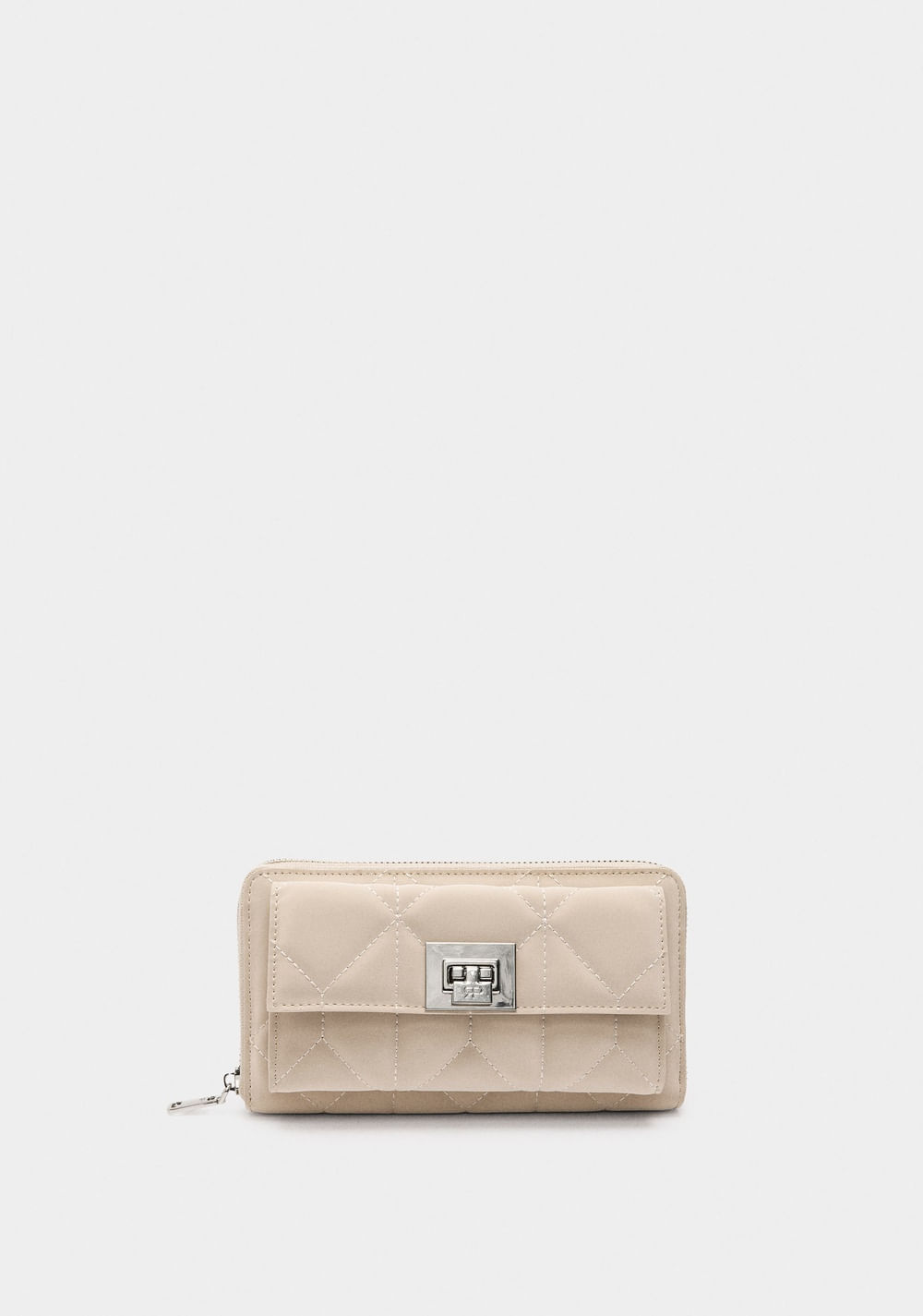 Cartera Acolchoada con Textura Suave Parfois Imagen Principal