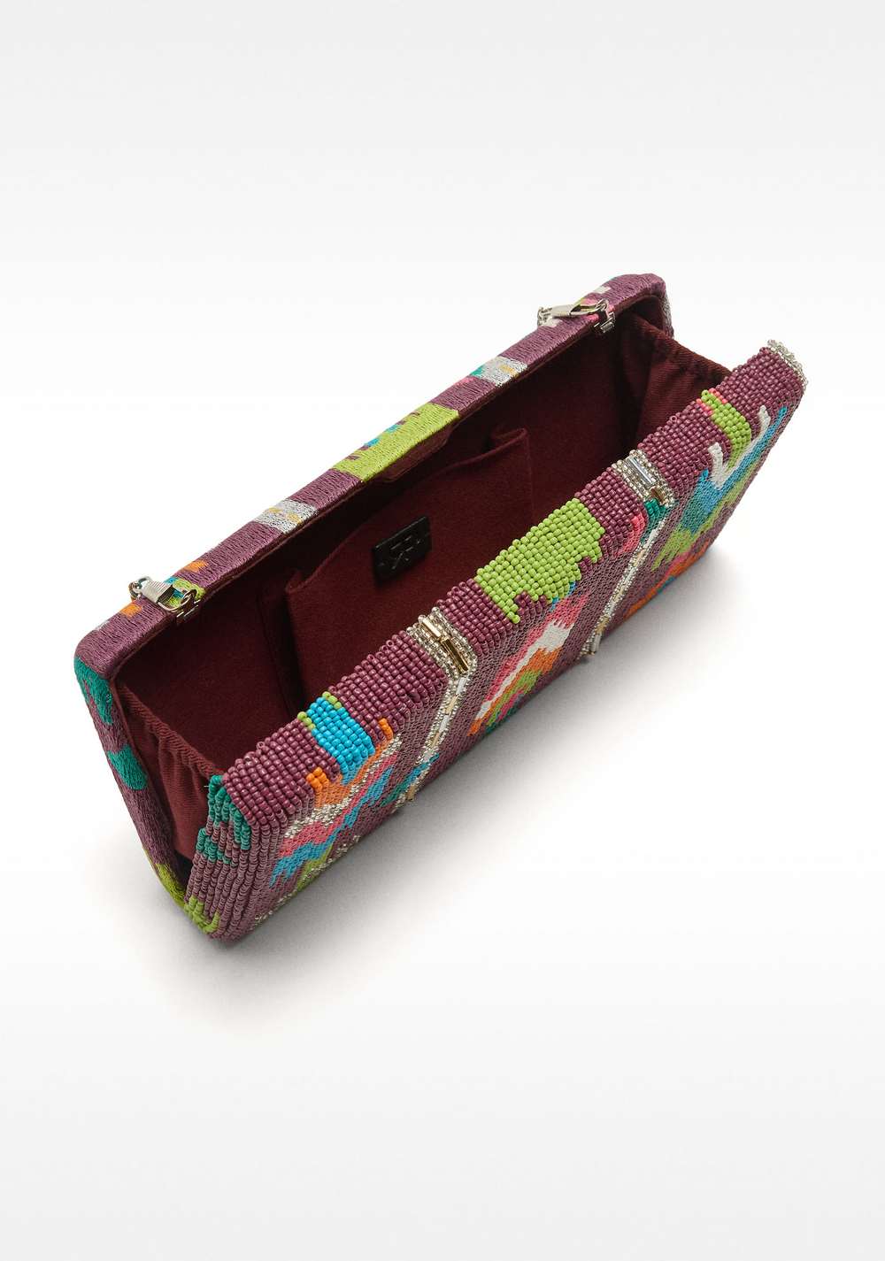 Cartera de Fiesta con Cuentas Multicolor Parfois 5