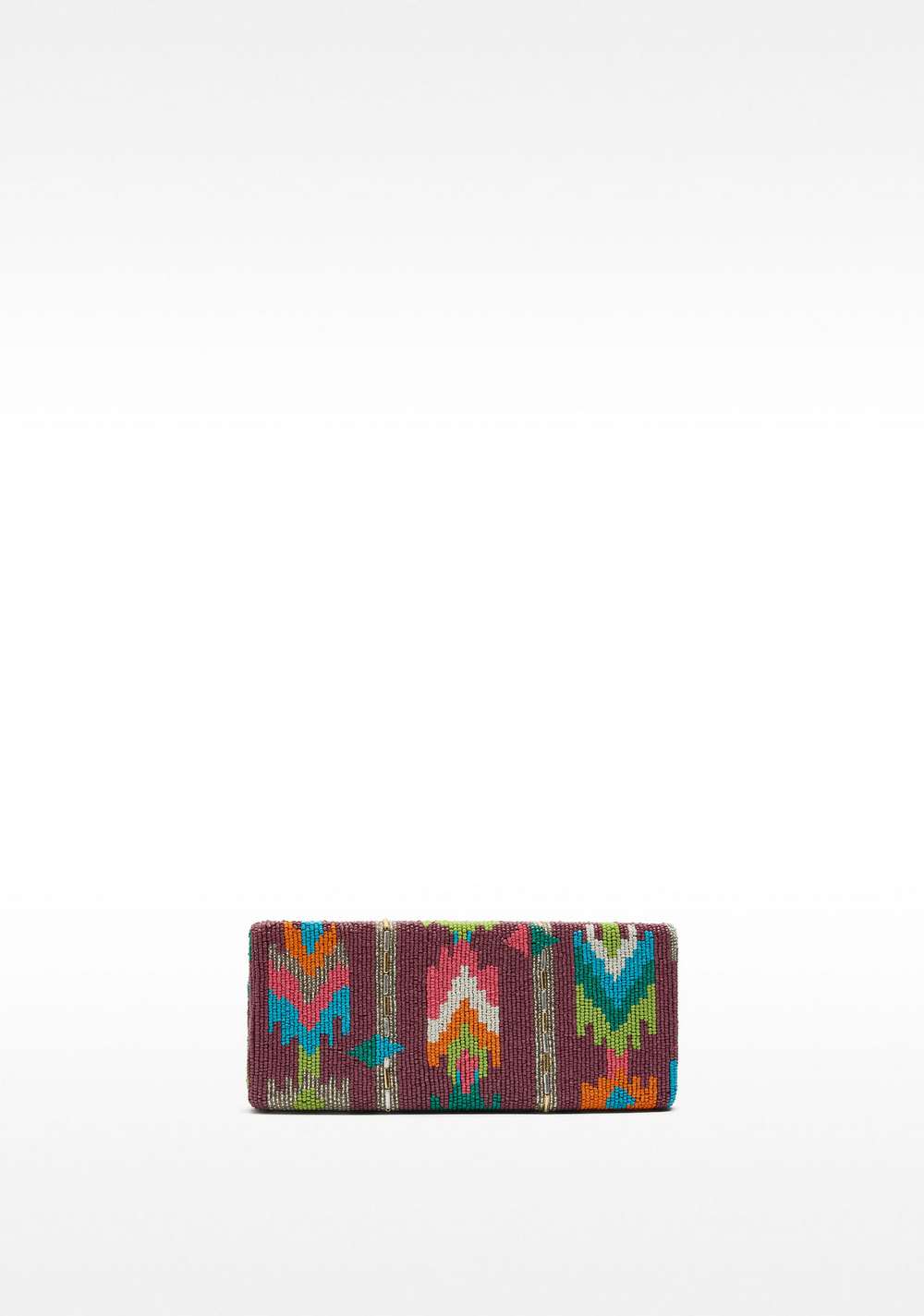 Cartera de Fiesta con Cuentas Multicolor Parfois Imagen Principal