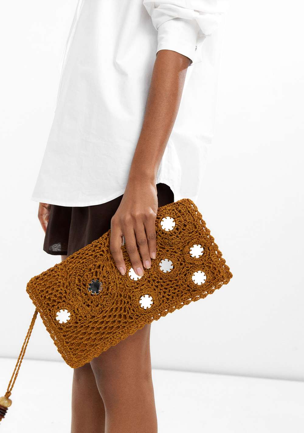Cartera de Malla con Efecto Espejo Parfois 2