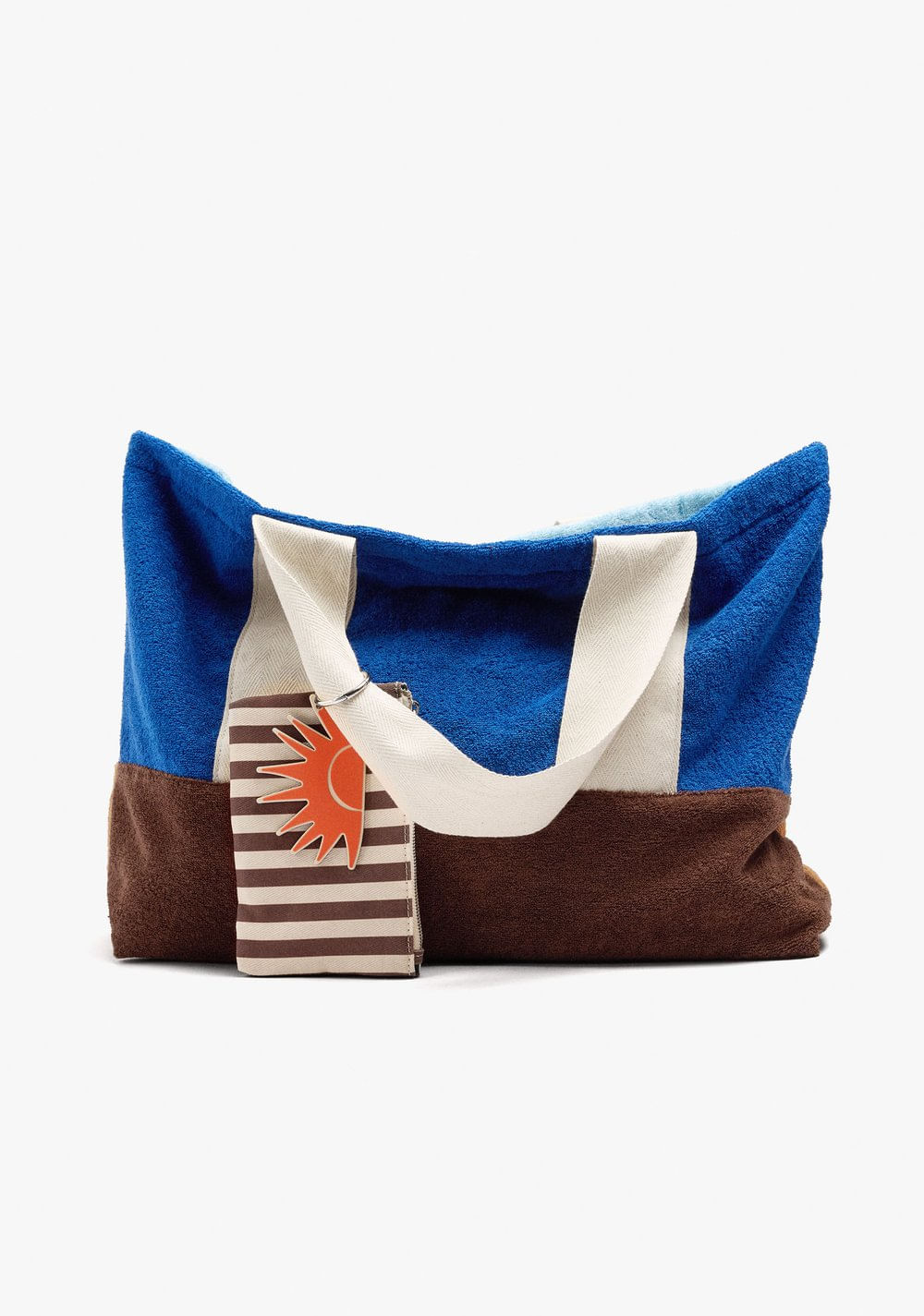 Cartera Shopper Contraste con Colgante Parfois 7