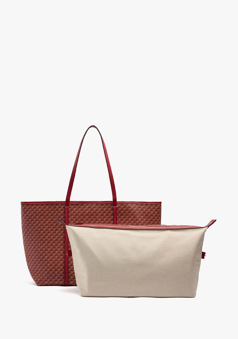 Cartera Shopper Estampado con Bolsa Removible Parfois 3
