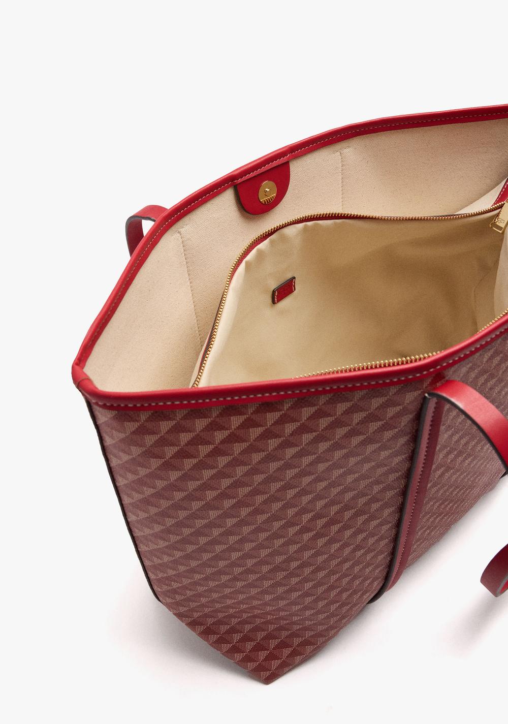 Cartera Shopper Estampado con Bolsa Removible Parfois 6
