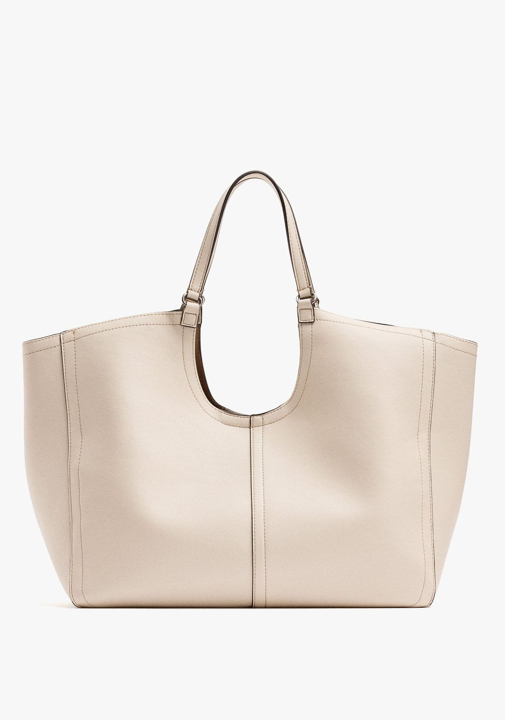 Cartera Shopper con Pespuntes L Parfois