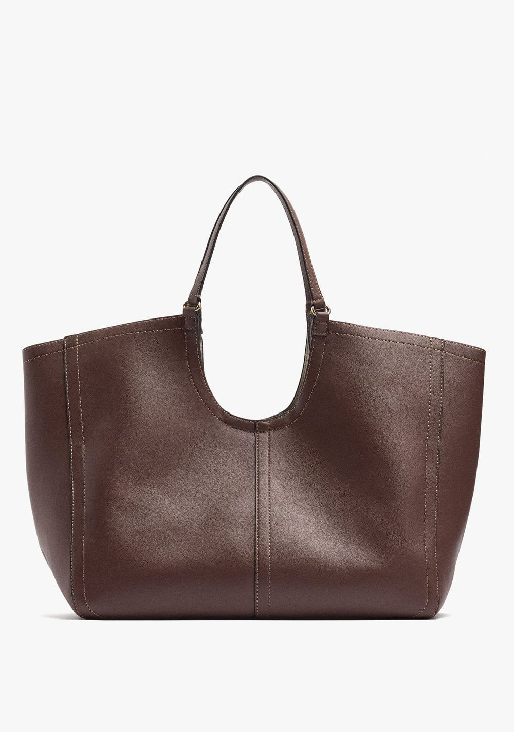 Cartera Shopper con Pespuntes L Parfois