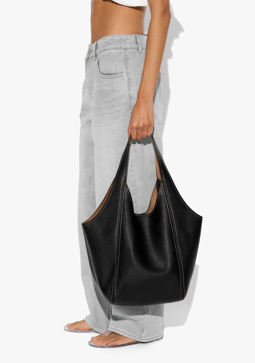 Cartera Shopper con Pespuntes Parfois 2