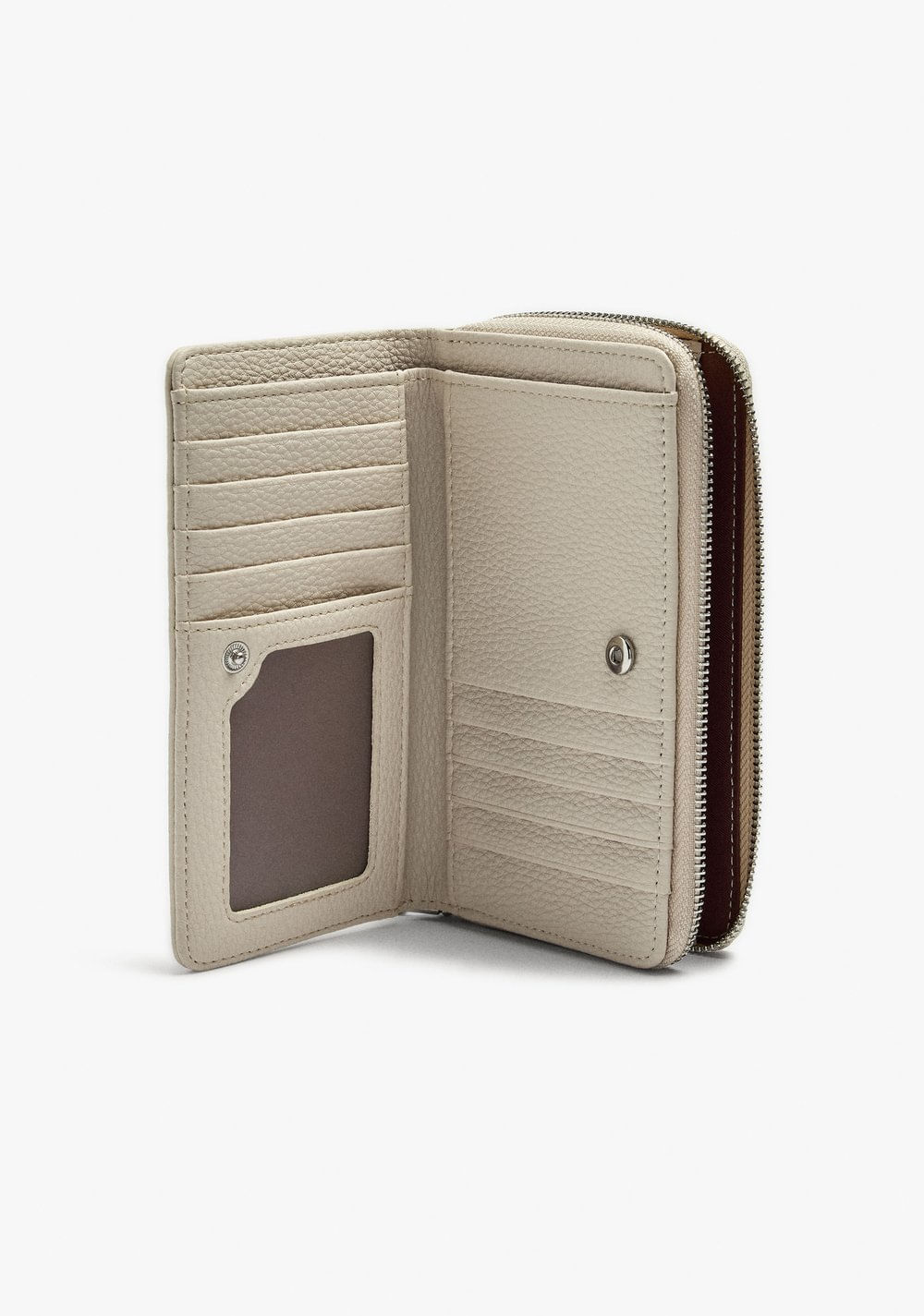 Cartera con Textura y Cierre de Cremallera Parfois 4