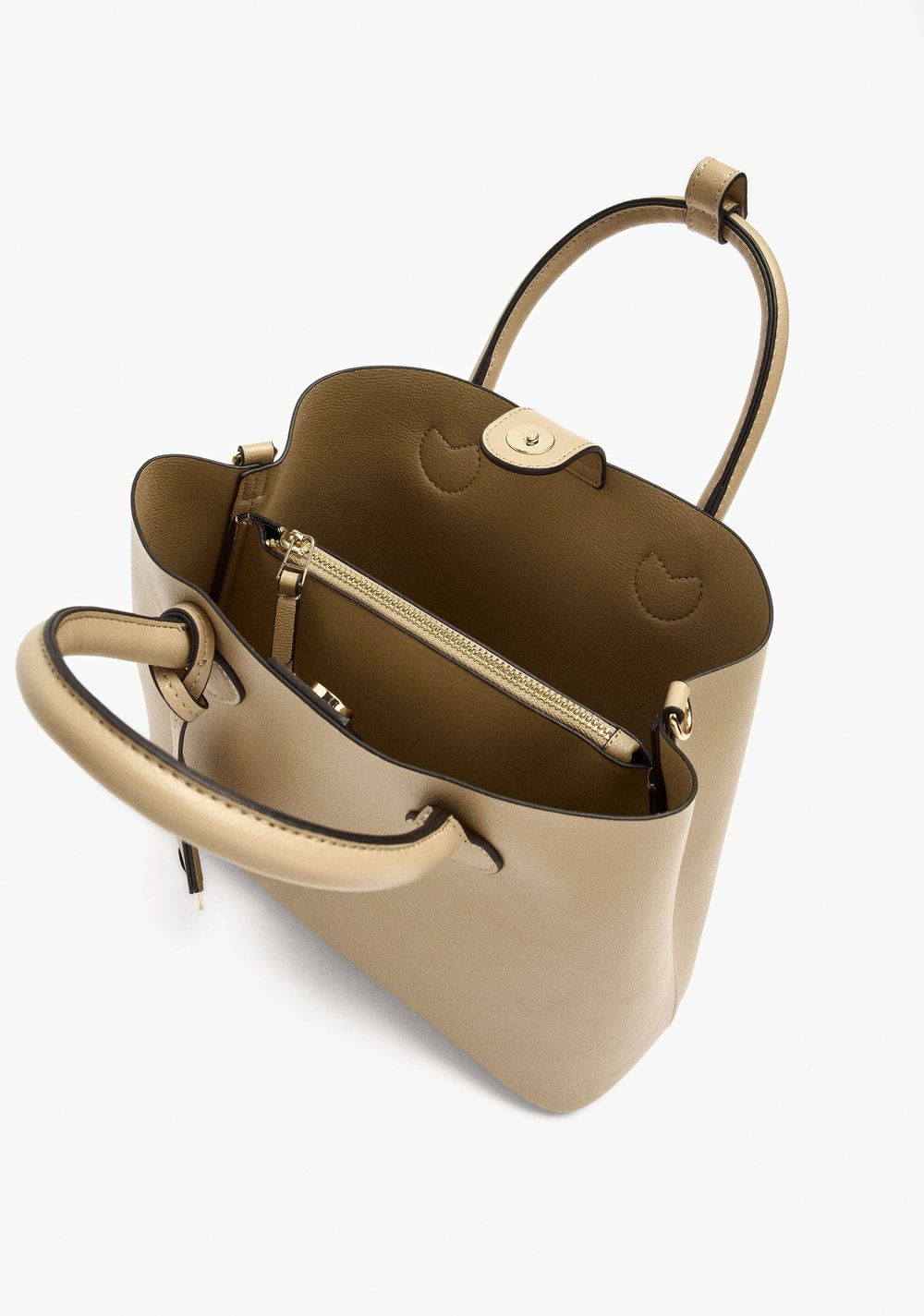Cartera Tote con Bandolera Parfois 4