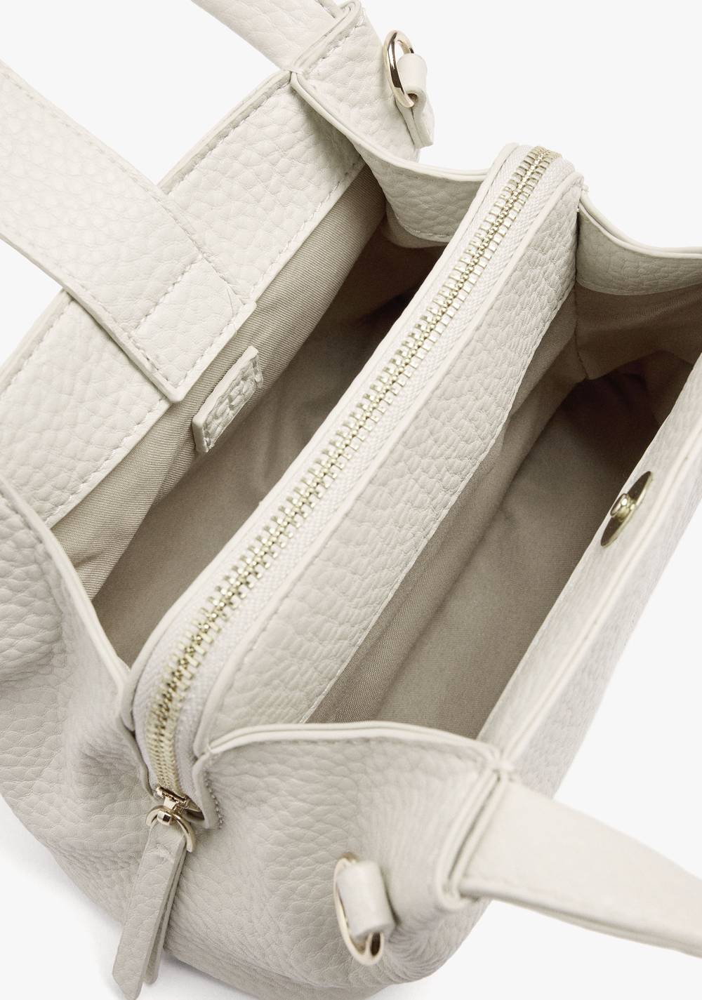 Cartera Tote con Bandolera Parfois 4