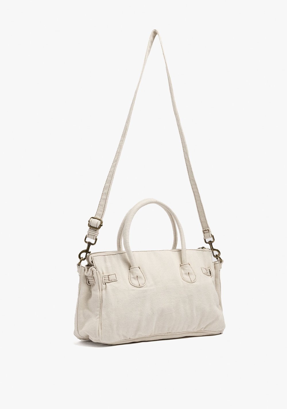 Cartera Tote Canvas con Bandolera Parfois 3