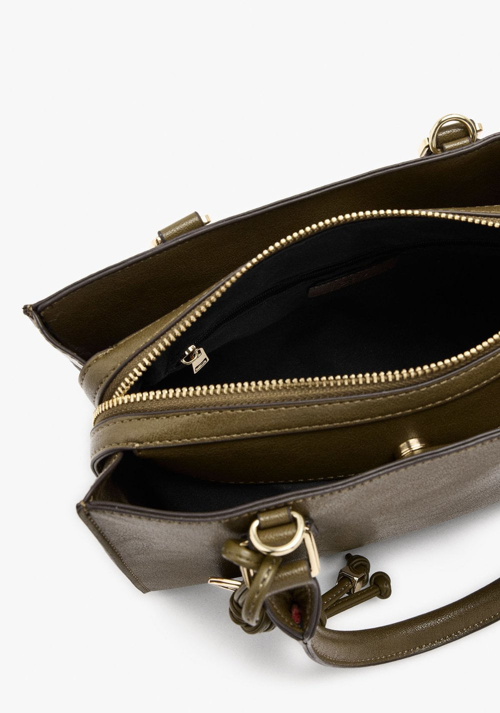 Cartera Tote con Colgante Parfois 4
