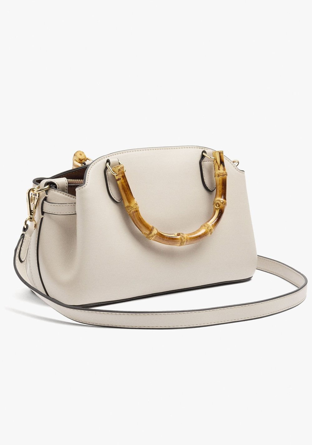 Cartera Tote Ovalado Liso Parfois 3