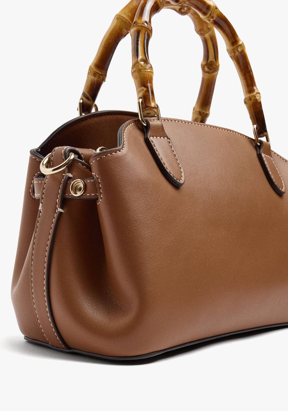 Cartera Tote Ovalado Liso Parfois 3