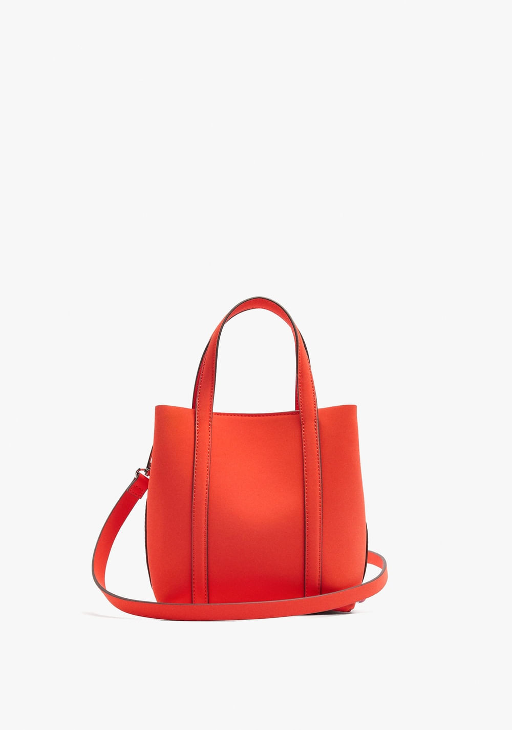 Cartera Tote Textura Suave con Tiracolo S Parfois Imagen Principal