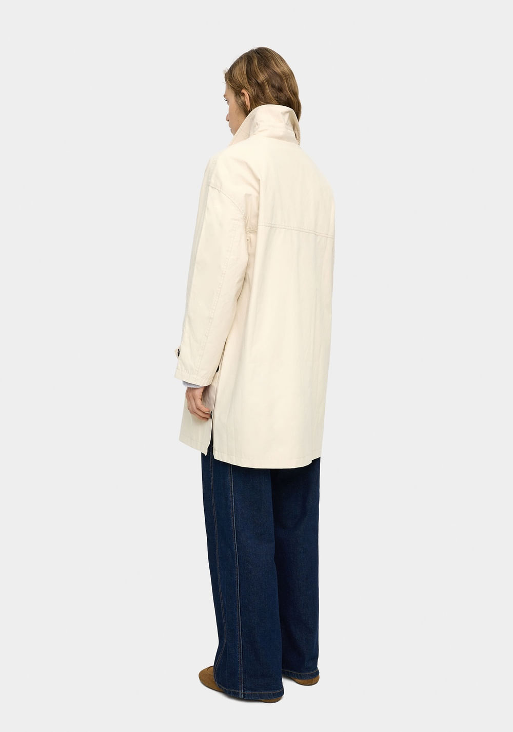 Chaqueta de Algodón con Forro de Lunares Parfois 3