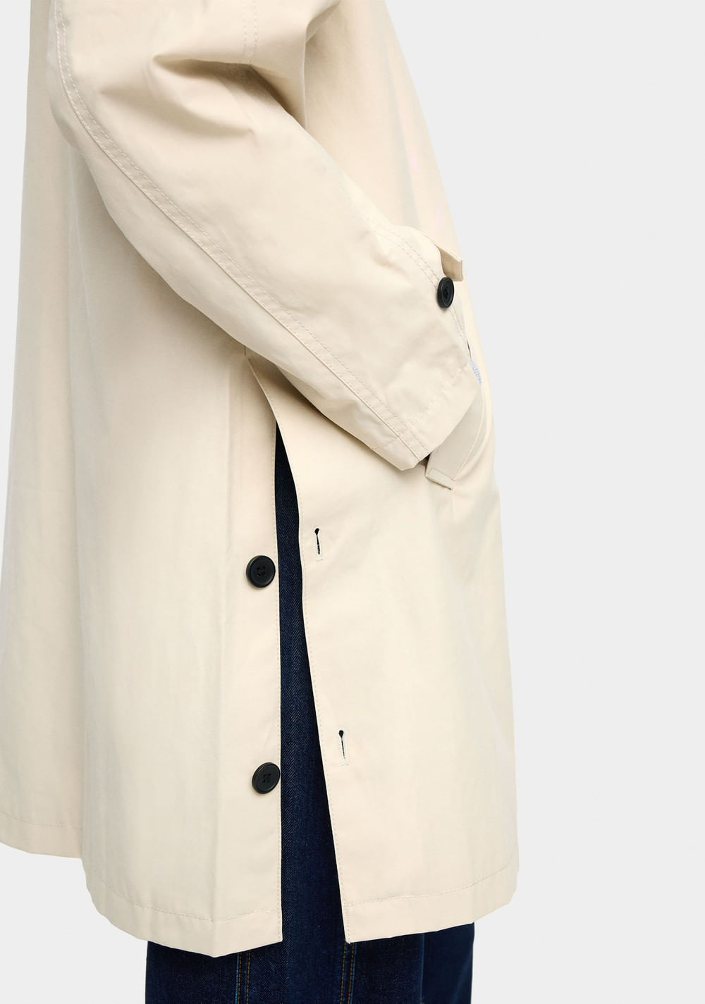 Chaqueta de Algodón con Forro de Lunares Parfois 5