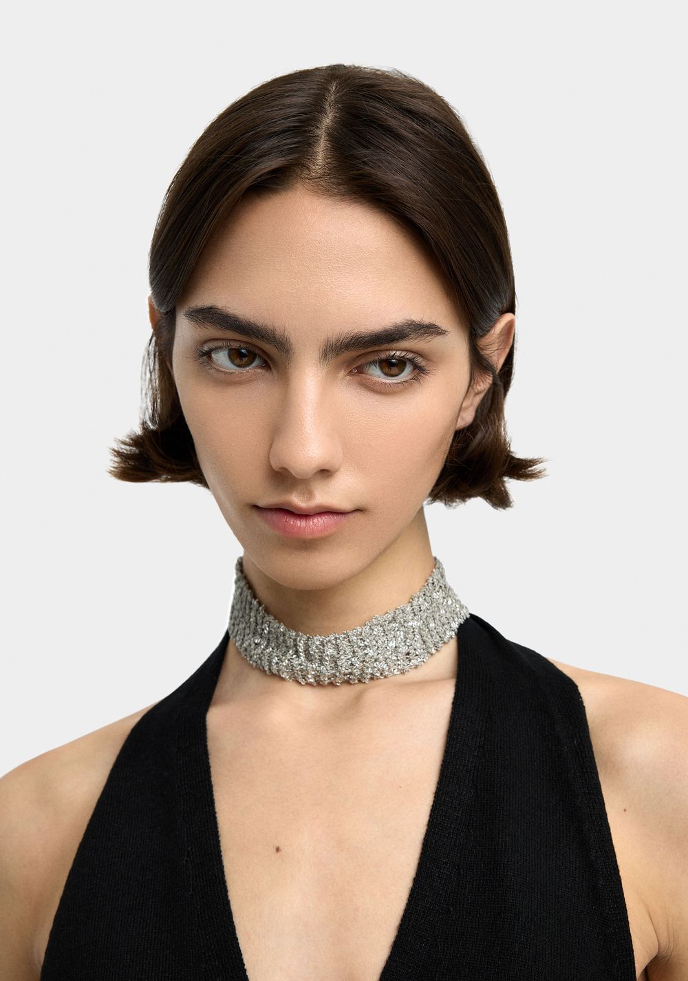 Choker con Cadenas Entrecruzadas Parfois 4