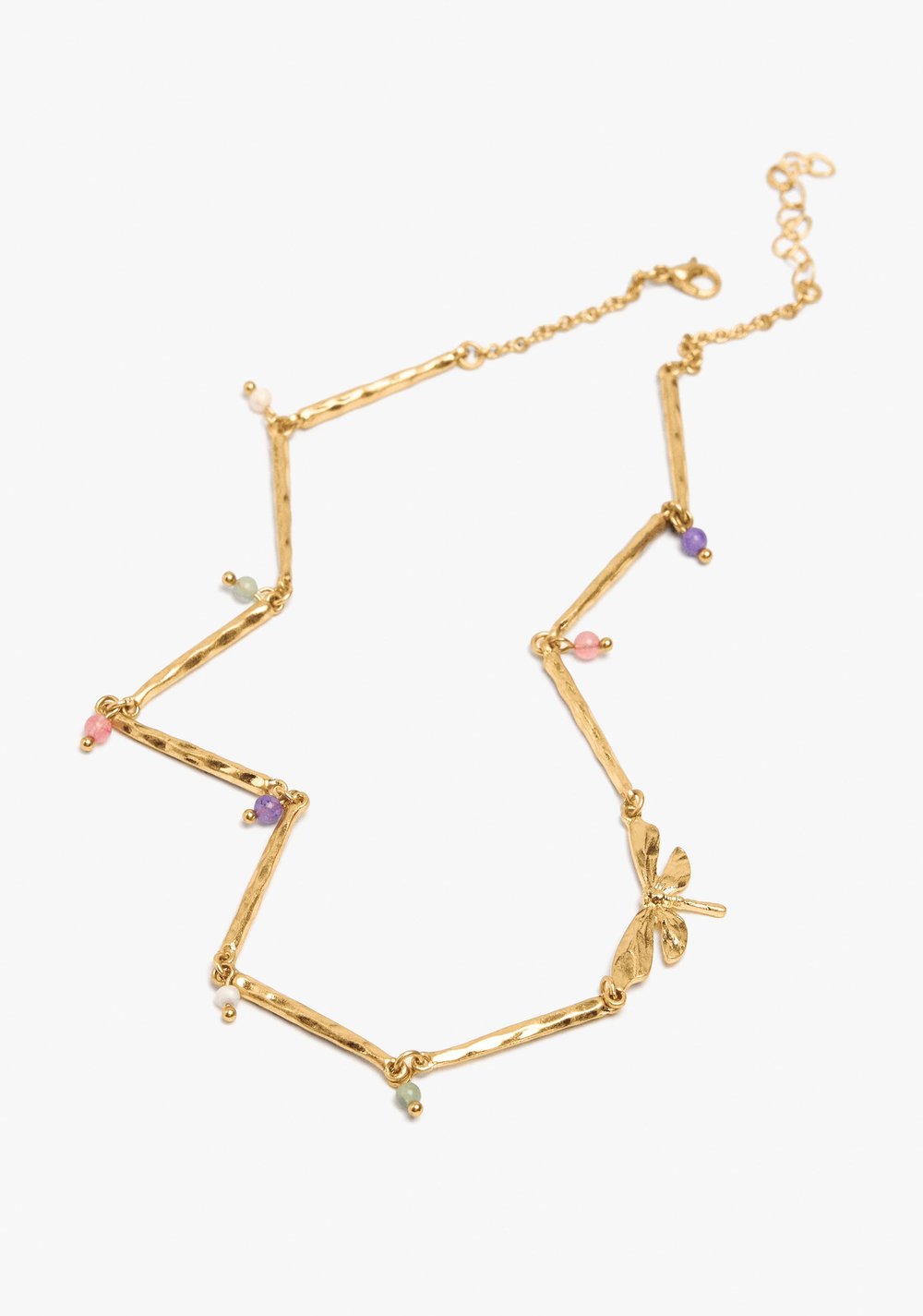 Collar de Barras con Cuentas de Piedra Parfois 2